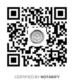 QR Code certificazione Notarify