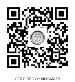 QR Code certificazione Notarify