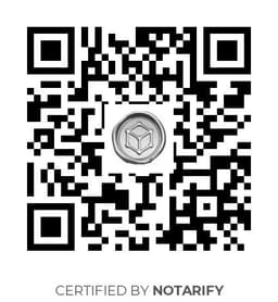 QR Code certificazione Notarify