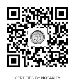 QR Code certificazione Notarify