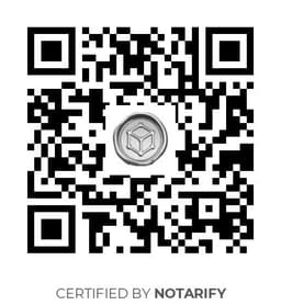 QR Code certificazione Notarify