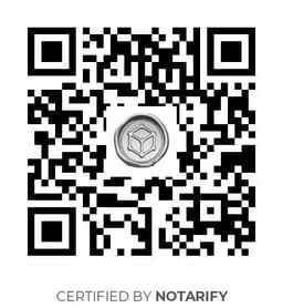QR Code certificazione Notarify