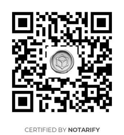 QR Code certificazione Notarify