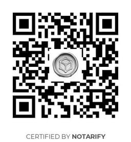 QR Code certificazione Notarify