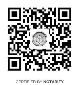 QR Code certificazione Notarify