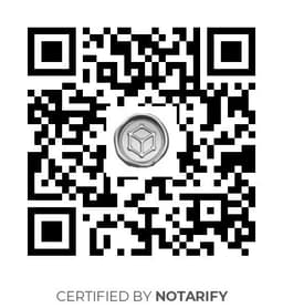 QR Code certificazione Notarify