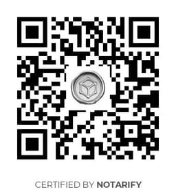 QR Code certificazione Notarify