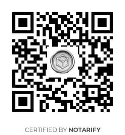 QR Code certificazione Notarify