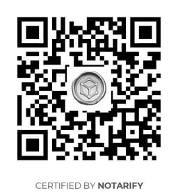 QR Code certificazione Notarify