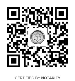QR Code certificazione Notarify
