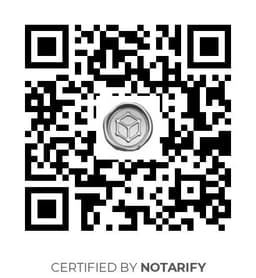 QR Code certificazione Notarify