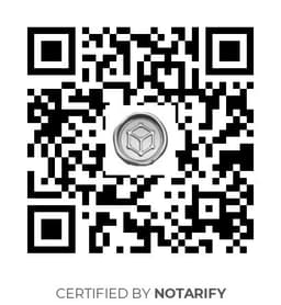 QR Code certificazione Notarify