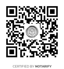 QR Code certificazione Notarify
