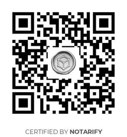 QR Code certificazione Notarify