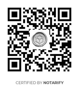 QR Code certificazione Notarify