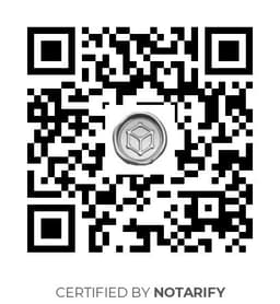 QR Code certificazione Notarify