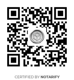 QR Code certificazione Notarify