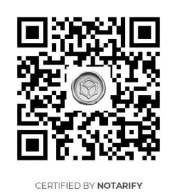 QR Code certificazione Notarify