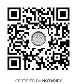 QR Code certificazione Notarify