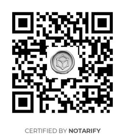 QR Code certificazione Notarify