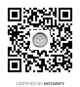 QR Code certificazione Notarify