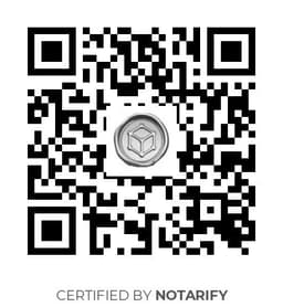 QR Code certificazione Notarify