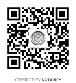 QR Code certificazione Notarify