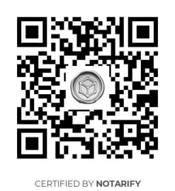 QR Code certificazione Notarify