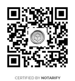 QR Code certificazione Notarify