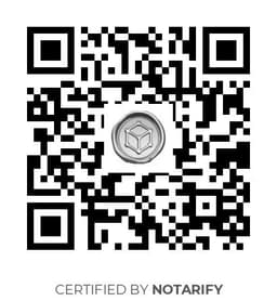 QR Code certificazione Notarify