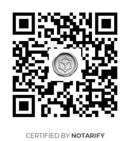 QR Code certificazione Notarify