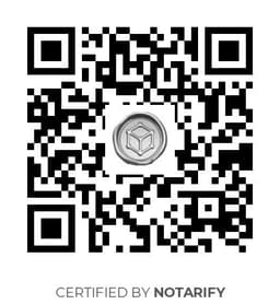 QR Code certificazione Notarify