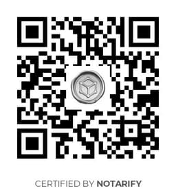 QR Code certificazione Notarify