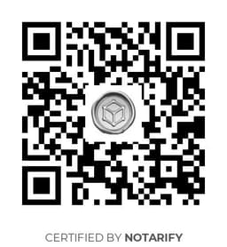 QR Code certificazione Notarify