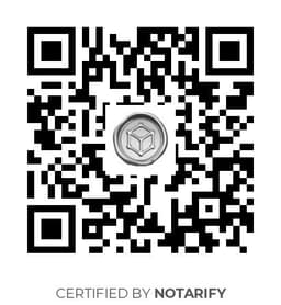 QR Code certificazione Notarify