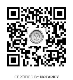 QR Code certificazione Notarify