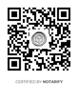 QR Code certificazione Notarify