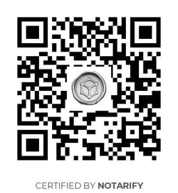 QR Code certificazione Notarify