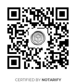 QR Code certificazione Notarify