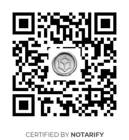 QR Code certificazione Notarify