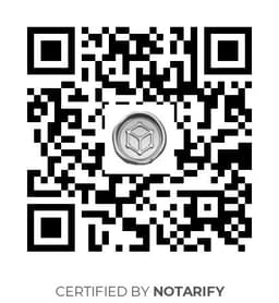 QR Code certificazione Notarify