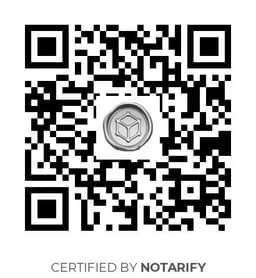 QR Code certificazione Notarify