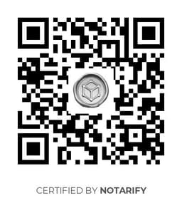 QR Code certificazione Notarify