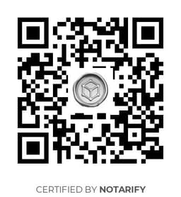 QR Code certificazione Notarify