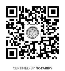 QR Code certificazione Notarify