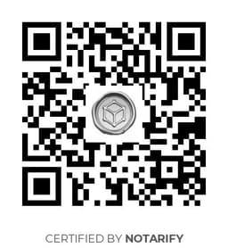 QR Code certificazione Notarify