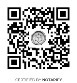 QR Code certificazione Notarify