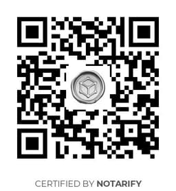 QR Code certificazione Notarify
