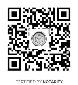 QR Code certificazione Notarify
