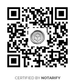 QR Code certificazione Notarify